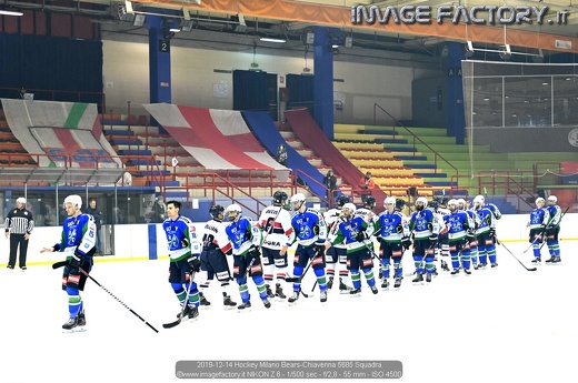 2019-12-14 Hockey Milano Bears-Chiavenna 5685 Squadra